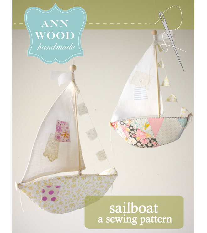 Sailboat pdf pattern ann wood handmade Sailboat pdf pattern ann wood handmade