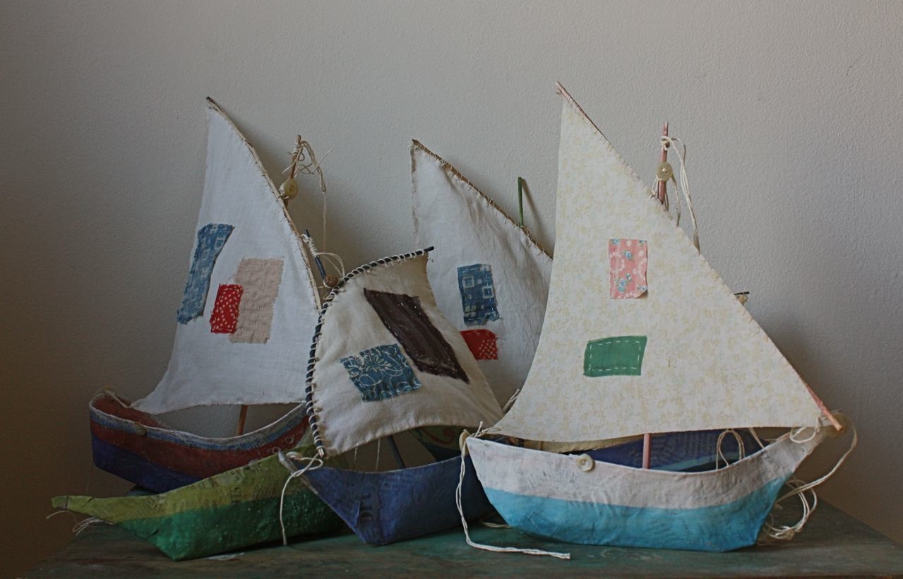 paper mache boat pattern – ann wood handmade