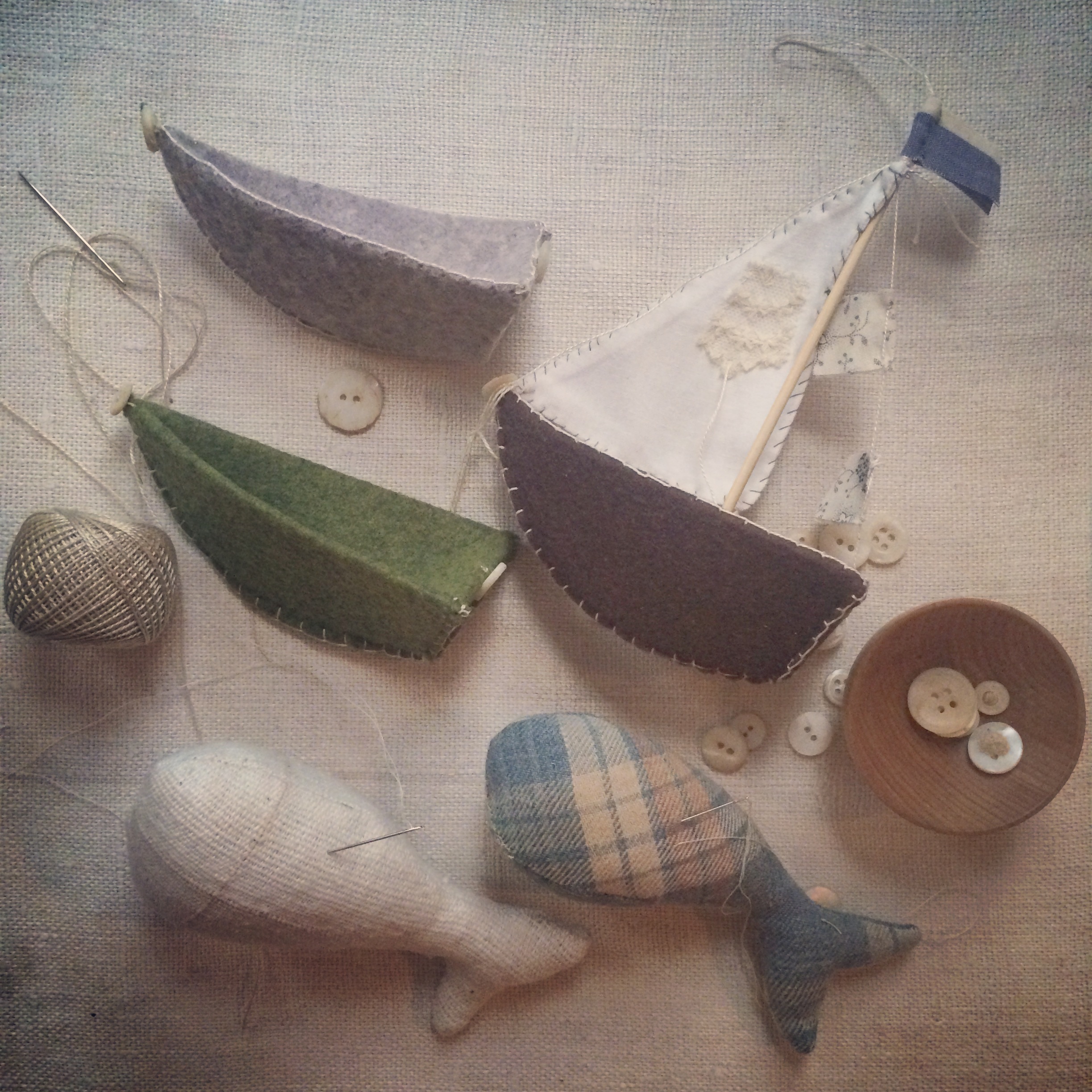 little felt boat ornament : pdf pattern – ann wood handmade