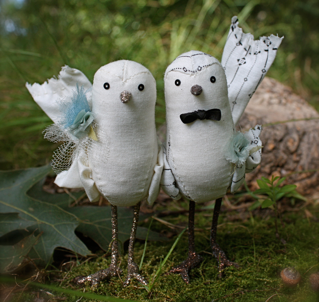 cake topper birds