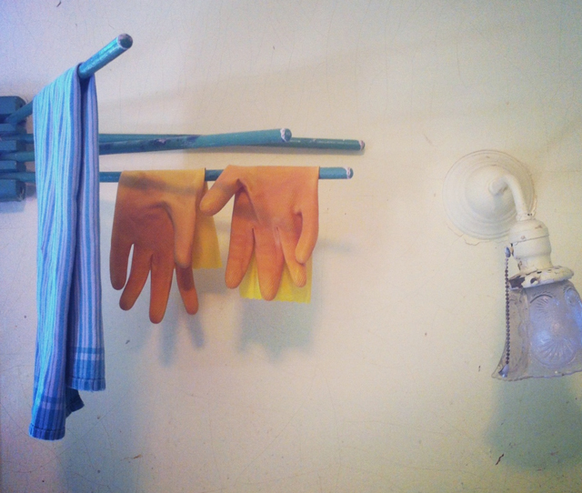 cleaning and organizing